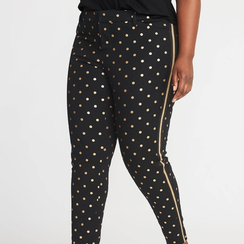 Mid-rise secret slim pockets plus size pixie pants